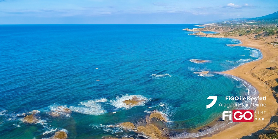 FiGO ile Kıbrıs'ın Tüm Zenginliklerini Keşfet: Girne Alagadi Plajı