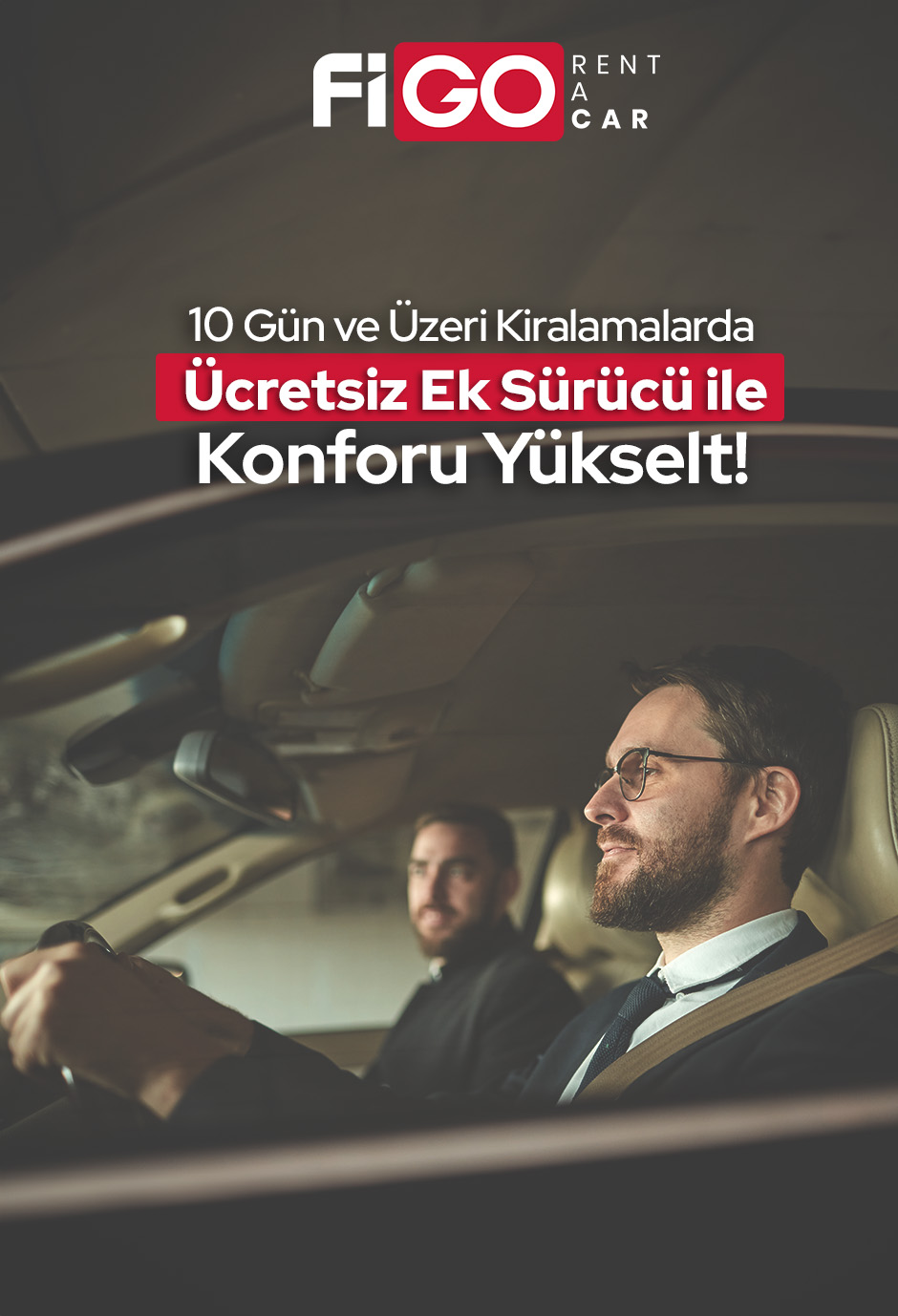 10 Gün ve Üzeri Kiralamalarda Ek Sürücü Ücretsiz!